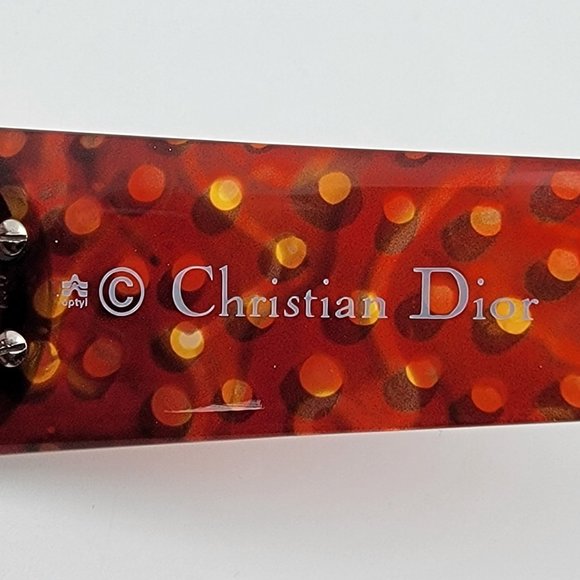 Christian Dior 2662A 30 Red Tortoise Gold Frame Brown Gradient Lens Sunglasses main image 4